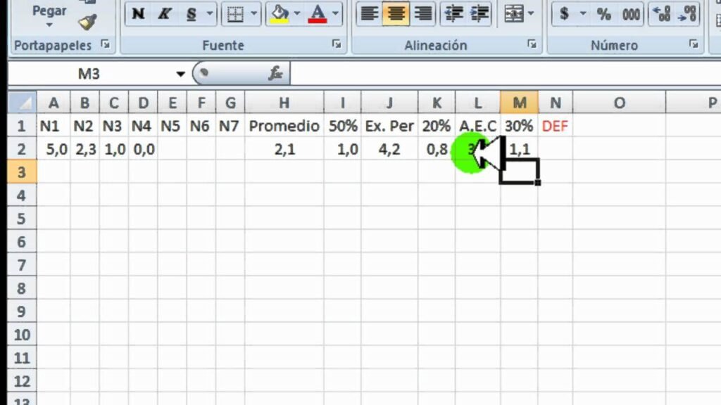Fórmula En Excel Cómo Calcular El Promedio De Notas De Manera Sencilla Perú Educativo 9570